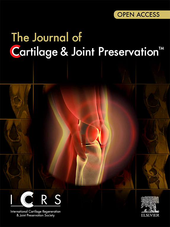 Go to journal home page - Journal of Cartilage & Joint Preservation
